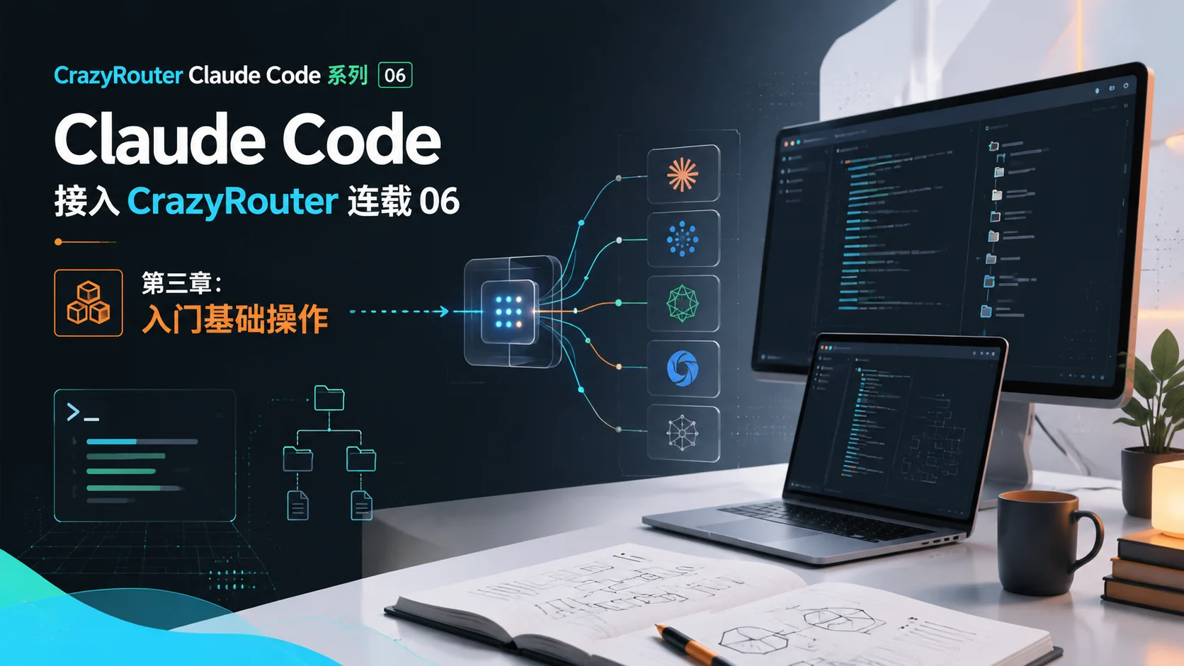 06|Claude Code 接入 CrazyRouter 连载 06:第三章:入门基础操作