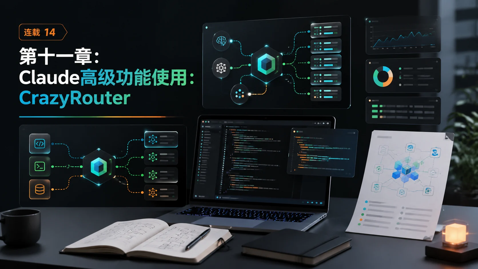 14｜第十一章：Claude高级功能使用：CrazyRouter 连载 14