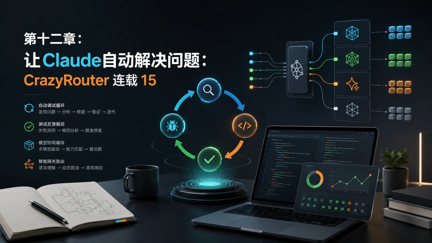 15|第十二章:让Claude自动解决问题:Crazyrouter 连载 15