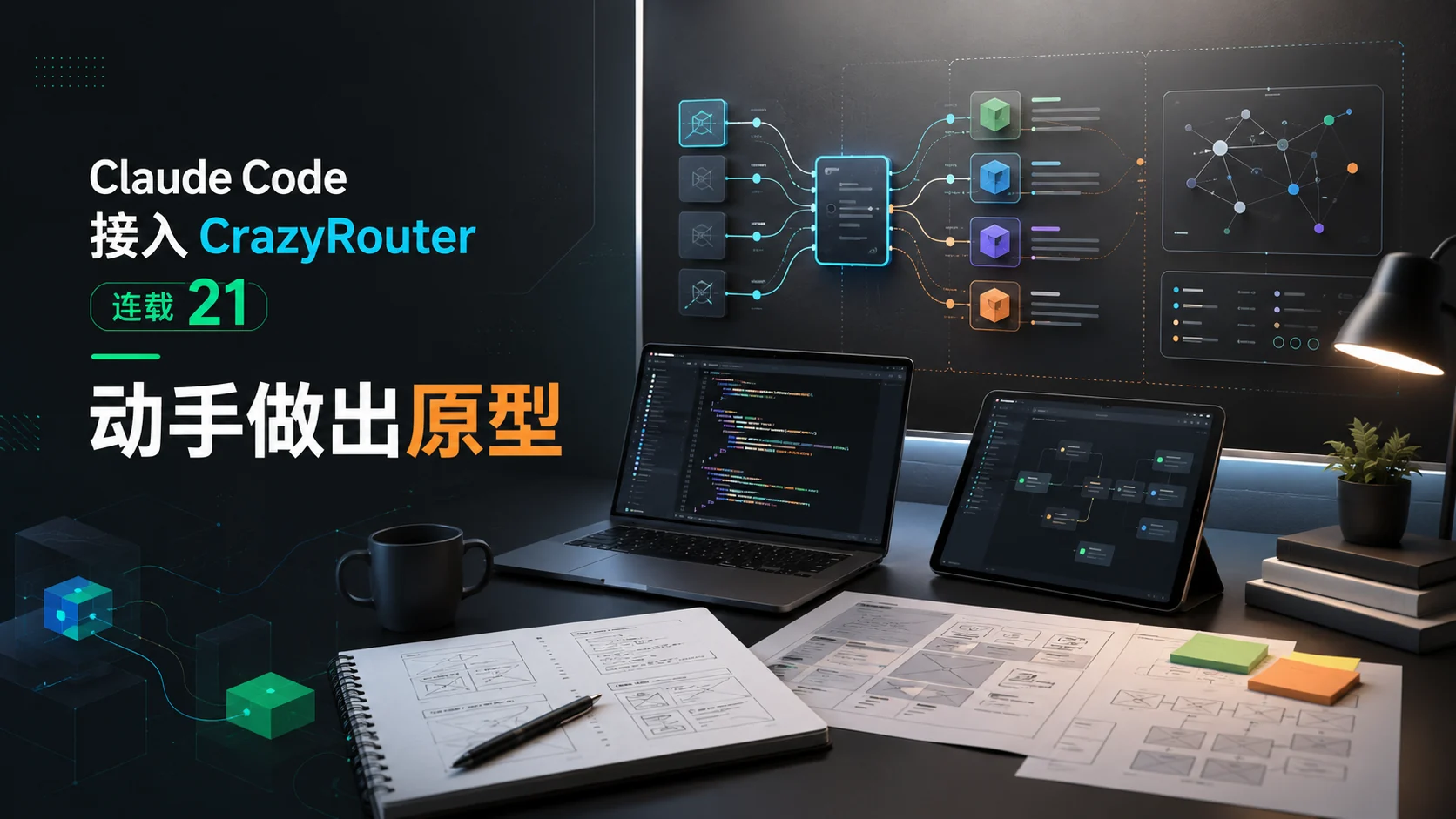 21｜Claude Code 接入 CrazyRouter 连载 21：动手做出原型