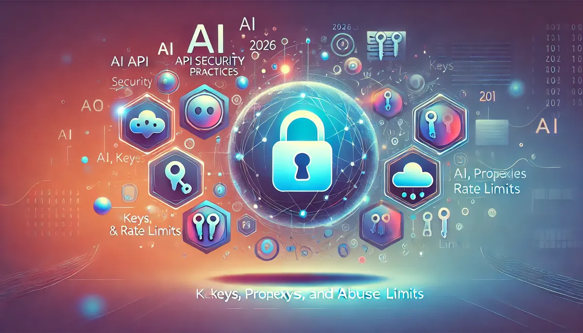 AI API Security Best Practices 2026: Keys, Proxies, Rate Limits, and Abuse Prevention