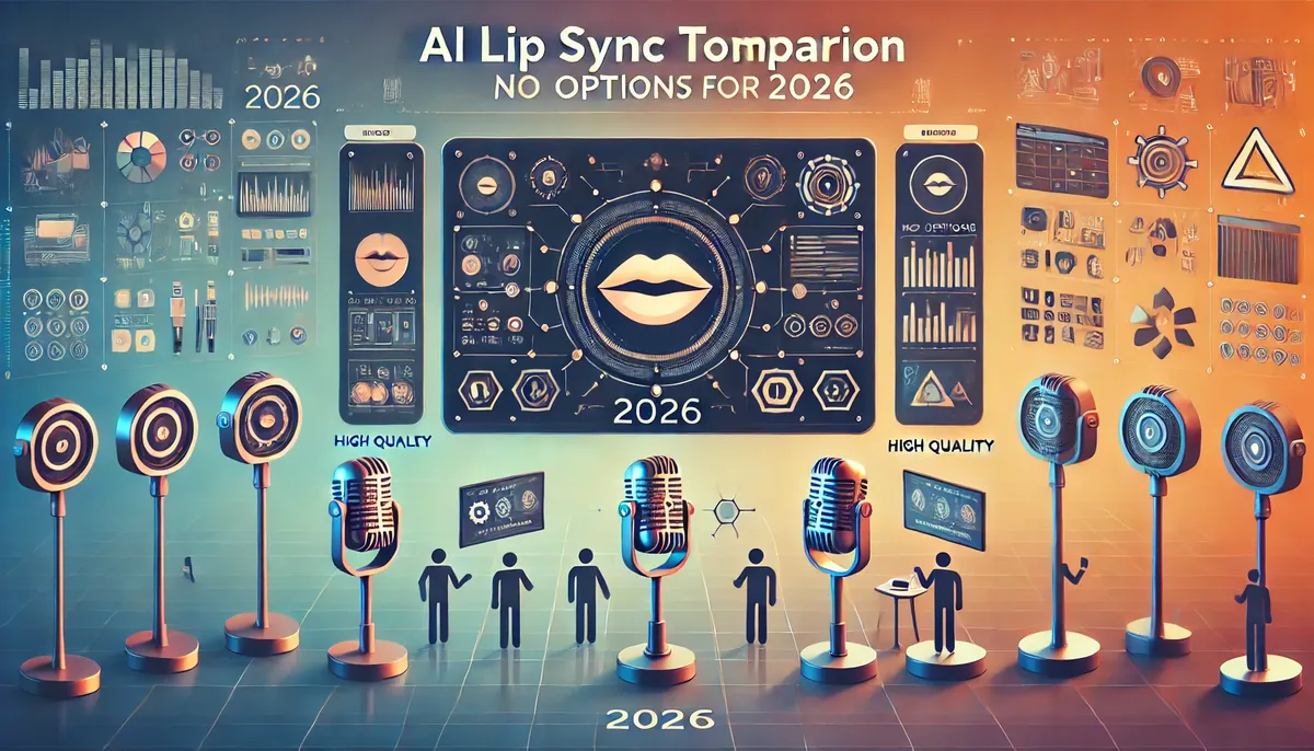 AI Lip Sync Tools Comparison 2026: Best Options for Developers and Creators