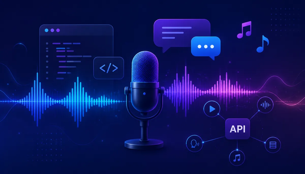 AI Audio Generator API Guide: Text-to-Speech, Speech-to-Text, and Music Models