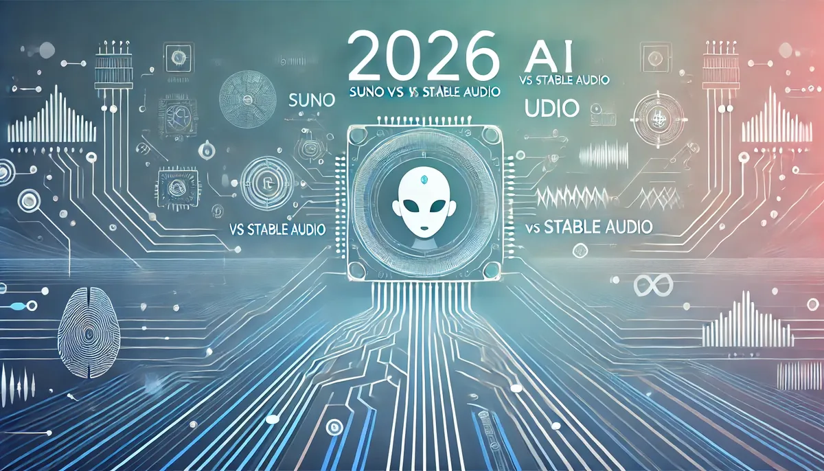 2026年最佳AI音乐生成器：Suno vs Udio vs Stable Audio 对比