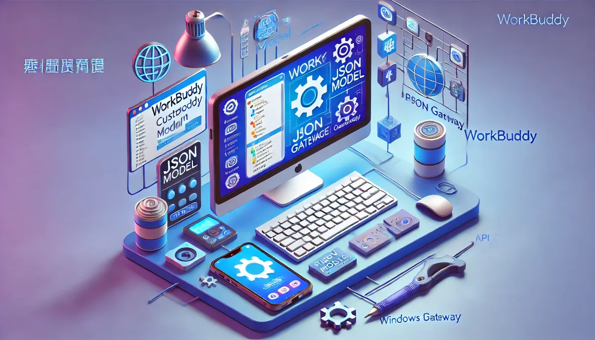 WorkBuddy 如何配置自定义模型？从 models.json 到 PowerShell 自动化