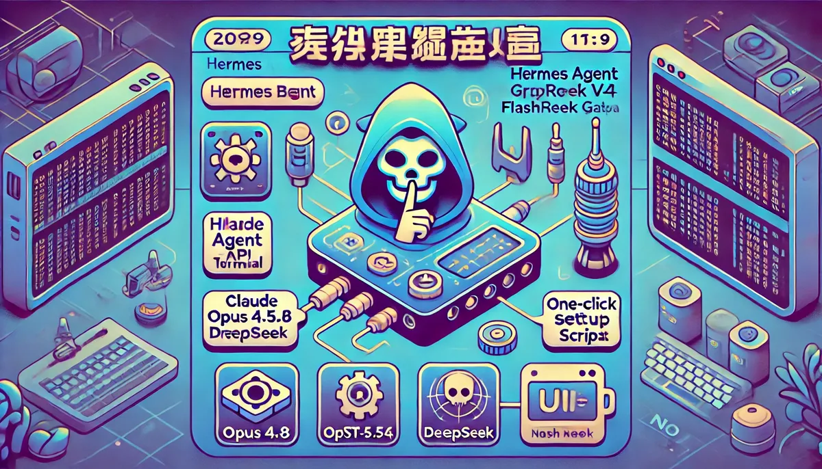 Hermes Agent 一键接入 Crazyrouter:用国内接口跑 Claude Opus 4.8、GPT-5.5 和 DeepSeek V4 Flash