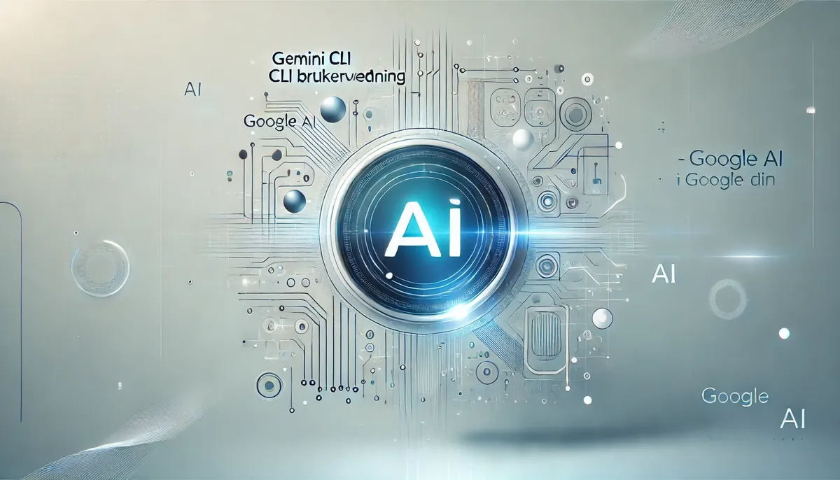 Gemini CLI brukerveiledning - Google AI i terminalen din