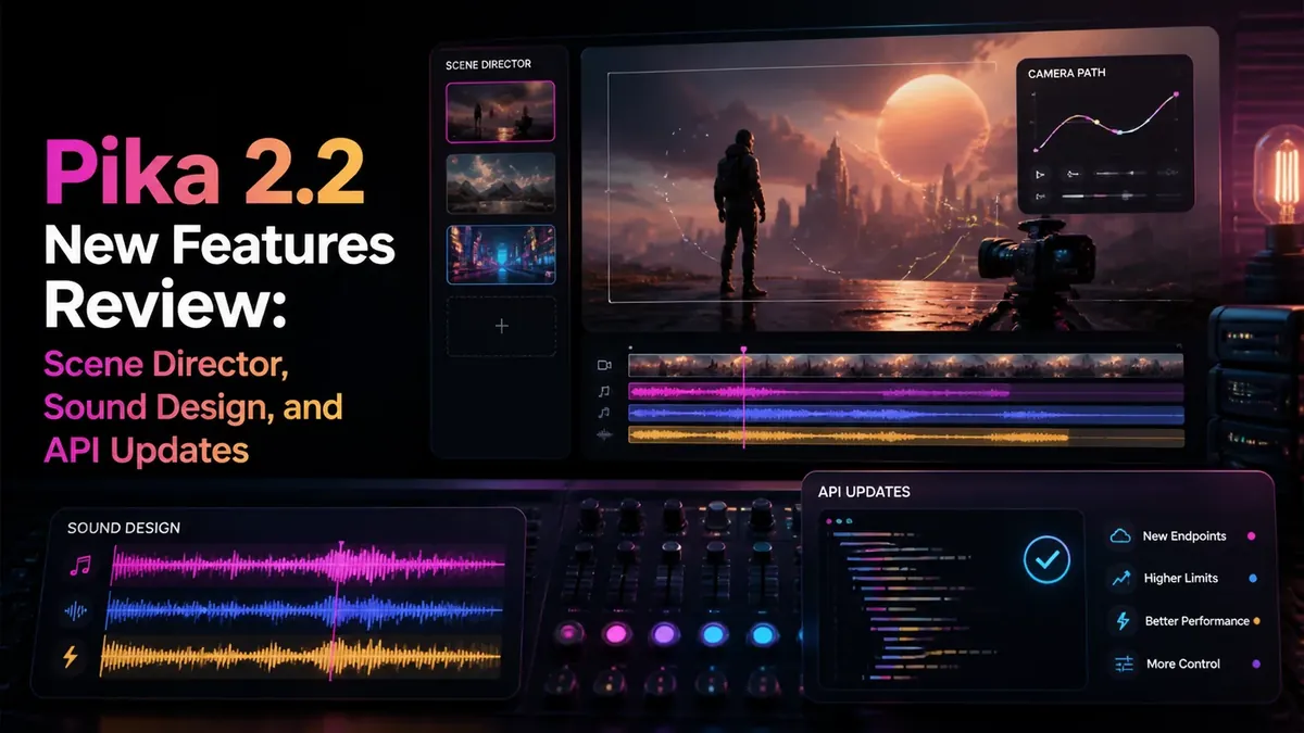 Pika 2.2 New Features Review: Scene Director, Sound Design, and API Updates