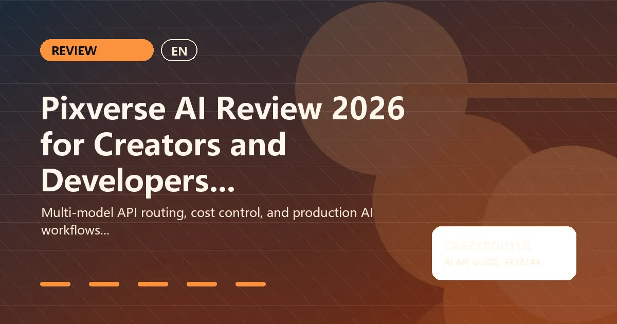 Pixverse AI Review 2026 for Creators and Developers