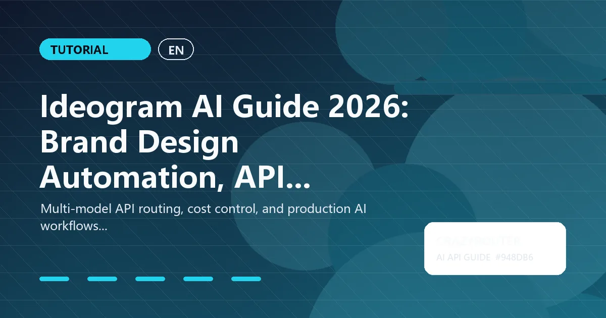 Ideogram AI Guide 2026: Brand Design Automation, API Workflows, and Alternatives